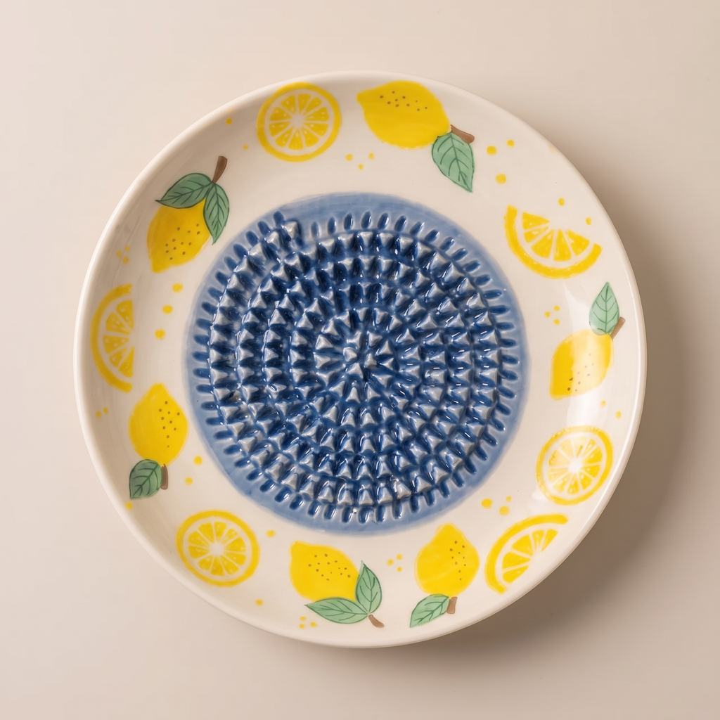 Assiette à râper en céramique