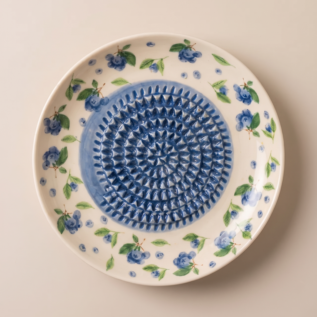 Assiette à râper en céramique