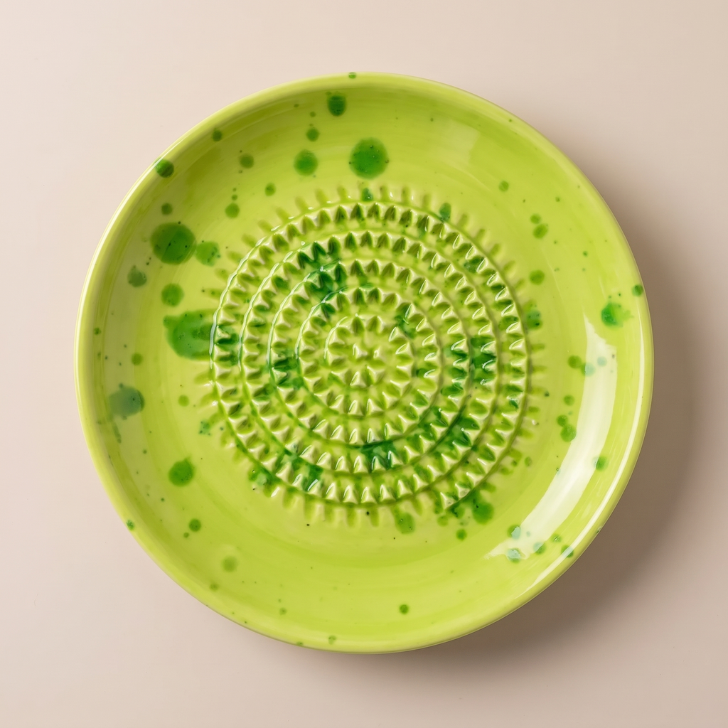 Assiette à râper en céramique