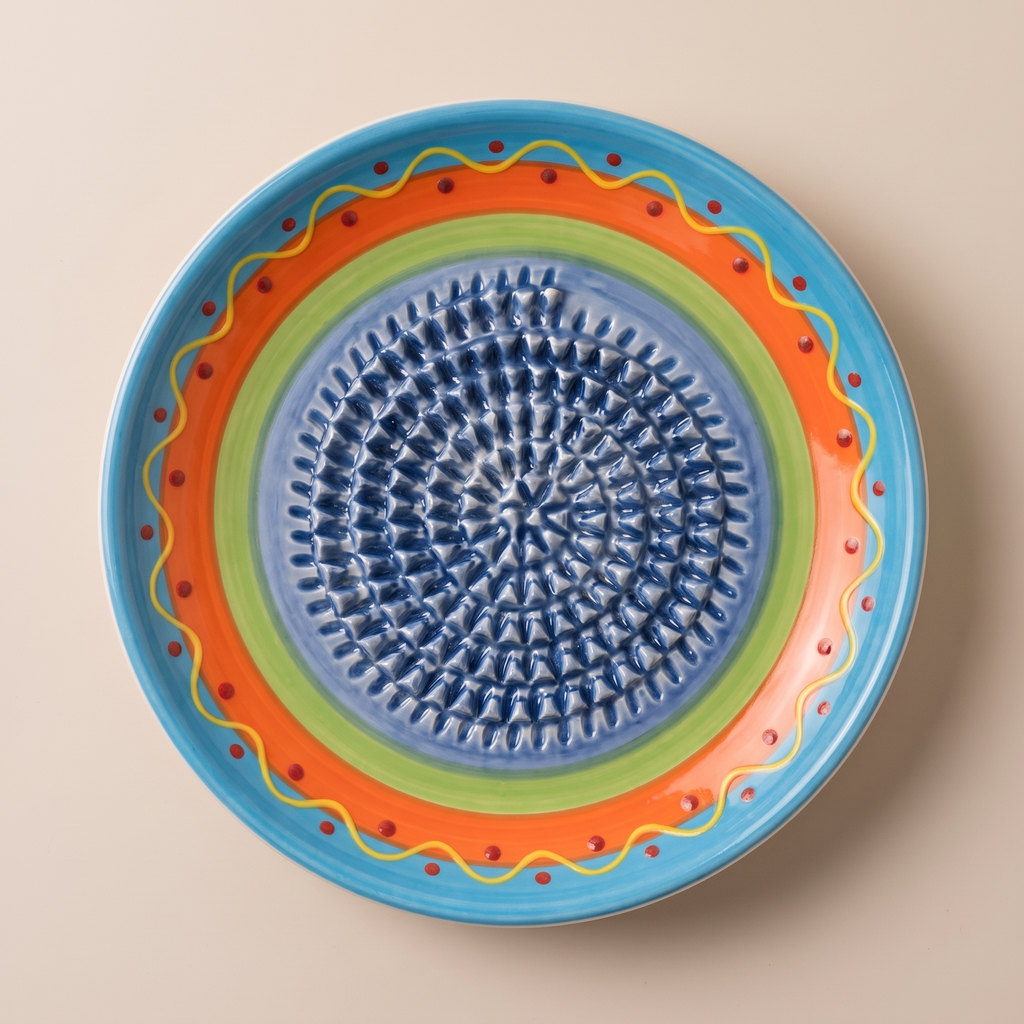 Assiette à râper en céramique